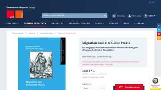 
                            10. Migration und kirchliche Praxis | Geschichte der Neuzeit ...