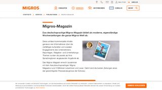 
                            8. Migros-Magazin | Migros