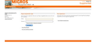 
                            7. MIGROS SupplierNet Portal