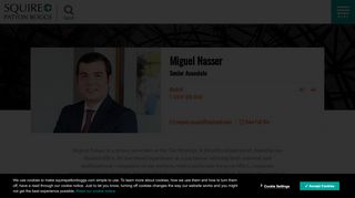 
                            8. Miguel Nasser | N | Professionals | Squire Patton Boggs