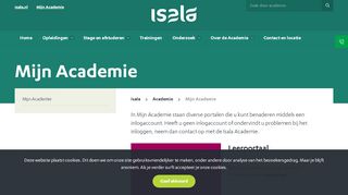 
                            3. Mijn Academie - Isala