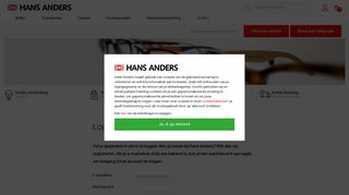 
                            1. Mijn account - Hans Anders | De opticien en audicien van Nederland ...