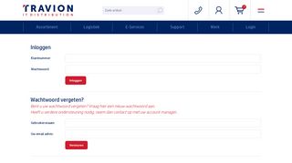 
                            7. Mijn account login - Travion IT Distribution