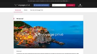 
                            2. Mijn account - voyage-prive.nl