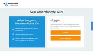 
                            5. Mijn Amersfoortse AOV - De Amersfoortse