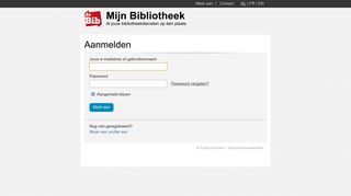 
                            1. Mijn bib - Bibliotheek.be