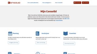 
                            12. Mijn Consolid - Persoonlijke omgeving - Consolid.nl