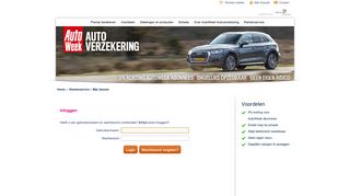 
                            2. Mijn dossier - AutoWeek Autoverzekering