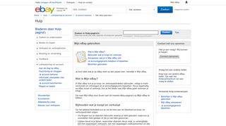 
                            6. Mijn eBay gebruiken - Ebay.nl