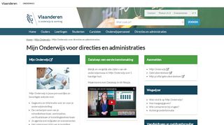 
                            2. Mijn Onderwijs | Voor directies en administraties - Vlaams Ministerie ...