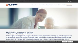 
                            5. Mijn Quinfox - Online werken in de zorg