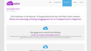 
                            4. MIJN SALON - CLOUD SOFTWARE VOOR KAPPERS EN ...