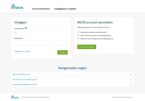 
                            4. MijnDELTA l Regel je energie- en digitale zaken online | DELTA