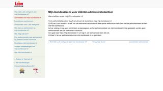 
                            6. Mijn.loondossier.nl voor cliënten administratiekantoor - Aanmelden ...