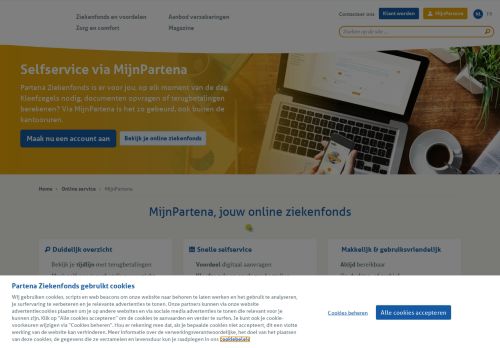 
                            3. MijnPartena, jouw online ziekenfonds