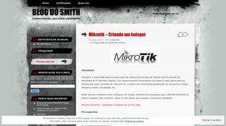 
                            9. Mikrotik – Criando um hotspot | Blog do Smith - Andrey Smith