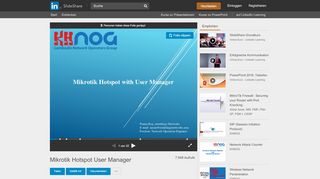 
                            8. Mikrotik Hotspot User Manager - SlideShare