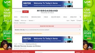 
                            5. Mikrotik Remote Access via Winbox | MyBroadband