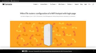 
                            5. MikroTik routers: configuration of a WiFi hotspot with login ...