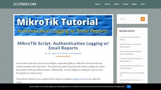 
                            3. MikroTik Script: Authentication Logging w/ Email Reports - jcutrer.com