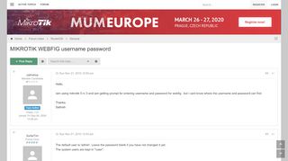 
                            6. MIKROTIK WEBFIG username password - MikroTik