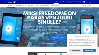 
                            6. Miksi FREEDOME on paras VPN juuri sinulle? | F-Secure FREEDOME ...