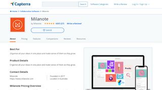 
                            11. Milanote Reviews and Pricing - 2019 - Capterra