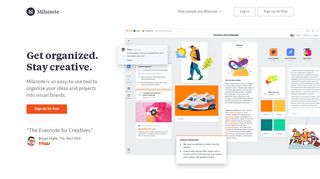 
                            2. Milanote - the tool for organizing creative projects