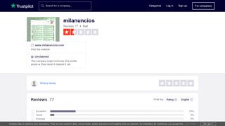 
                            9. milanuncios Reviews | Read Customer Service Reviews of www ...