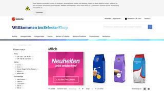 
                            8. Milch - Heissgetränke bei Selecta online bestellen