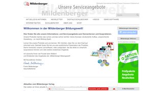 
                            12. Mildenberger Bildungswelt: www.mildenberger-bildungswelt.de