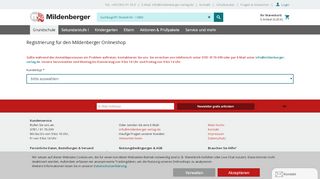 
                            2. Mildenberger Verlag GmbH - Login oder Neuregistrierung