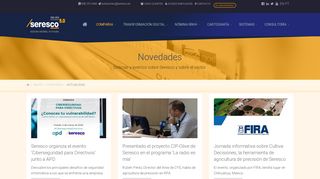 
                            5. Milena Web, nueva solución móvil - SERESCO