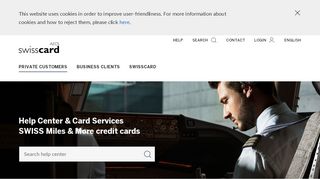
                            6. Miles and More credit cards: Help Center ... - Swisscard AECS GmbH