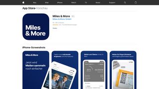 
                            4. Miles & More im App Store - iTunes - Apple