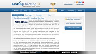 
                            12. Miles & More Lufthansa HON Circle Credit Card World - BankingCheck