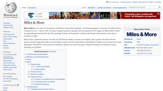 
                            10. Miles & More - Wikipedia