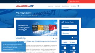 
                            11. Miles&Smiles Advantages | AnadoluJet