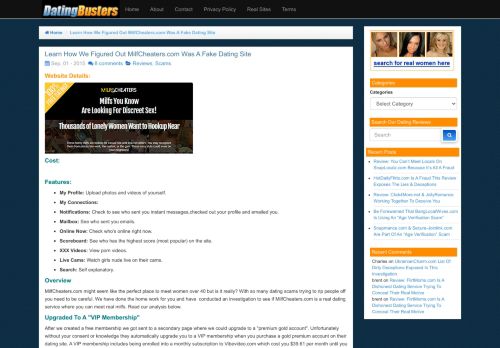 
                            8. MilfCheaters.com Is A Site Designed To Swindle Men And Rip Them Off |