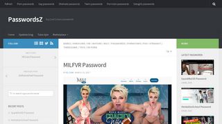 
                            3. MILFVR Password | PasswordsZ