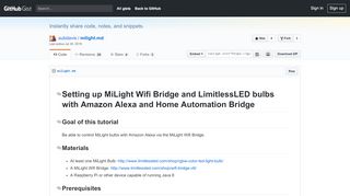 
                            8. milight.md · GitHub