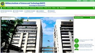 
                            2. Military Institute of Science and Technology (MIST) | Powered By ICT ...