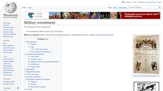 
                            12. Military recruitment - Wikipedia