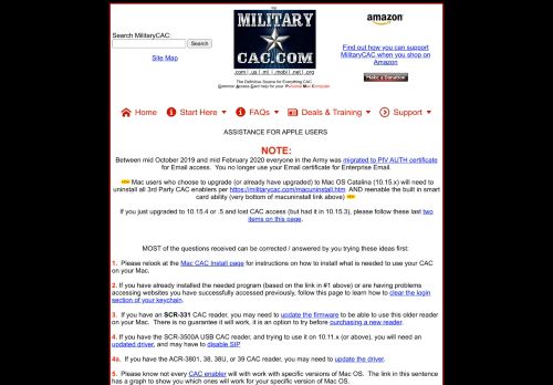 
                            1. MilitaryCAC's Ask your Mac specific question page