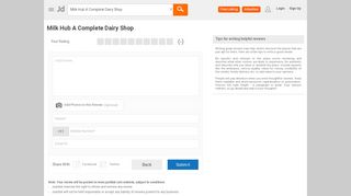 
                            7. Milk Hub A Complete Dairy Shop - Write a Review or Rate Milk Hub A ...