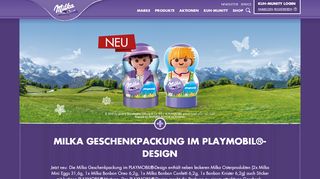 
                            11. Milka & Playmobil® Geschenkpackung 81g