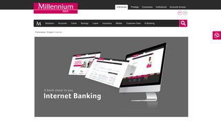 
                            5. Millennium bim Internet Banking