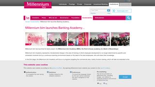 
                            11. Millennium bim launches Banking Academy... - Millenniumbcp