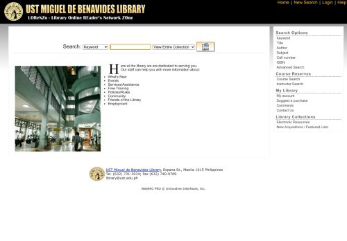 
                            3. Millennium Web Catalog - uSt