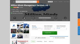 
                            10. Million Minds Management Services Ltd, Sector 2 - Million Minds ...